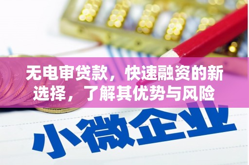 莒南无电审贷款，快速融资的新选择，了解其优势与风险