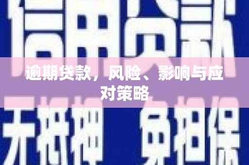 莒南逾期贷款，风险、影响与应对策略