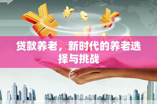 莒南贷款养老，新时代的养老选择与挑战