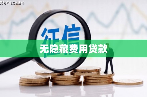 莒南无隐藏费用贷款